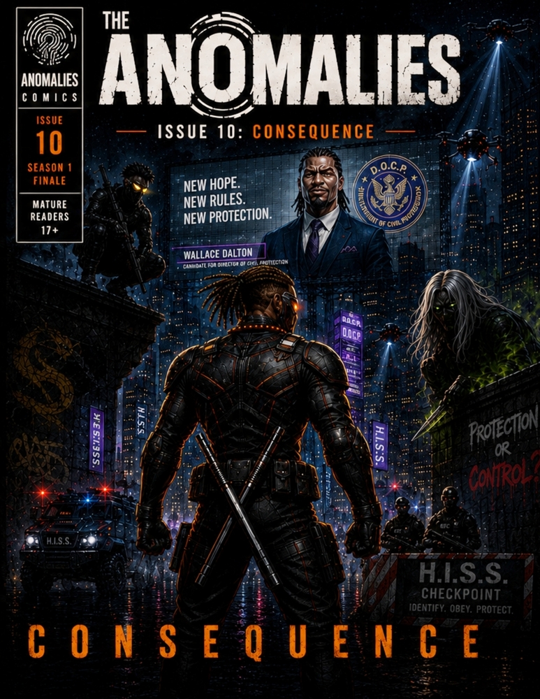 The Anomalies issue 10: Consequence cover