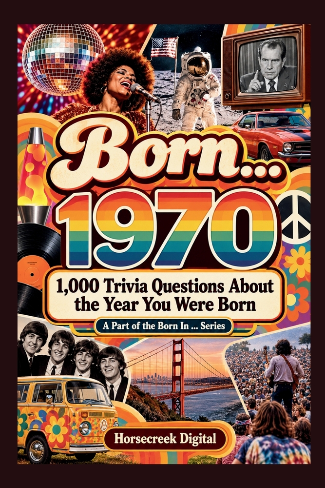Born in...1970: 1,000 Trivia Questions About the Year You Were Born cover