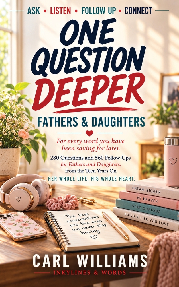 One Question Deeper: Fathers & Daughters. 280 Questions and 560 Follow-Ups for Fathers and Daughters, from the Teen Years On cover