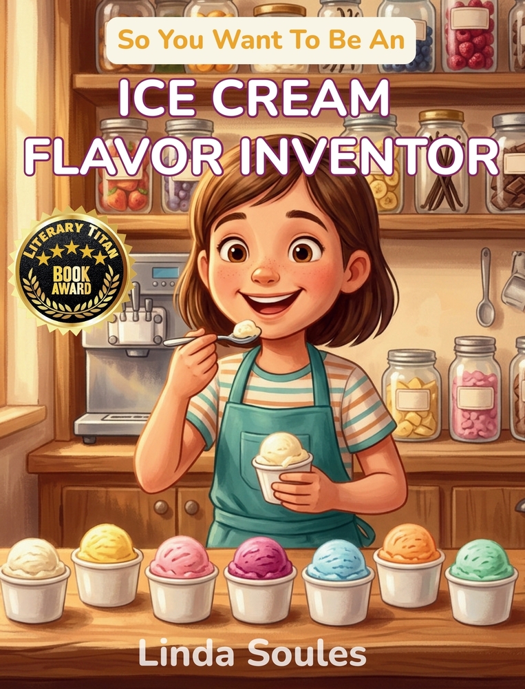 So You Want To Be An Ice Cream Flavor Inventor: A Kids' Guide to Ice Cream Science, Flavor Development, Food Innovation, and the Creative Taste-Tester cover