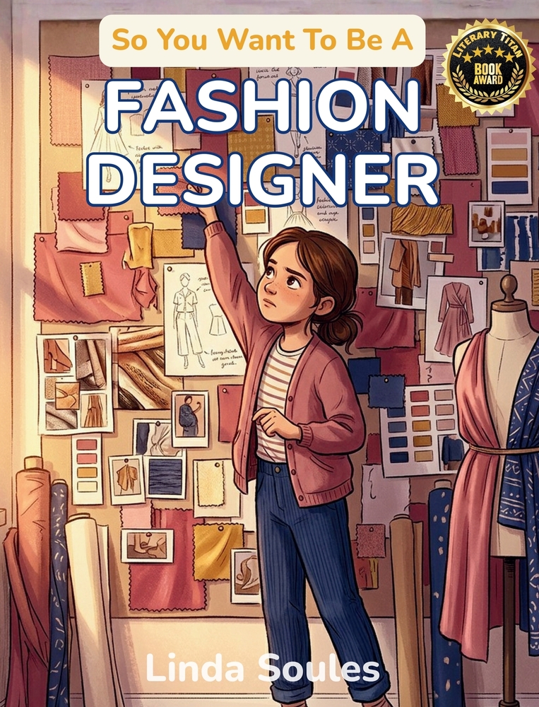 So You Want To Be A Fashion Designer: A Kids' Guide to Fashion Design, Fabric, Trend Forecasting, and the Creative Visionaries Who Sketch, Sew, and Sh cover