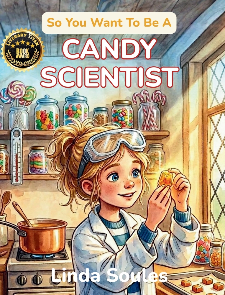 So You Want To Be A Candy Scientist: A Kids' Guide to Candy Making, Food Science, Flavor Chemistry, and the Sweet-Toothed Scientists Who Invent the Tr cover
