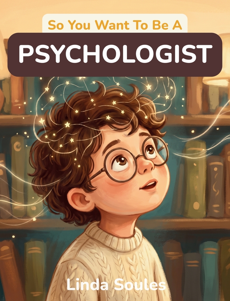 So You Want To Be A Psychologist: A Kids' Guide to Psychology, the Human Mind, Behavior Science, and the Curious Professionals Who Study Why We Think, cover