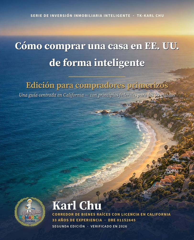 Cómo comprar una casa en EE. UU. de forma inteligente - 2a Edición: Edición para compradores primerizos - Guía centrada en California, con principios cover