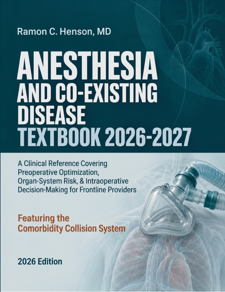 Anesthesia and Co-Existing Disease Textbook 2026-2027: A Clinical Reference Covering Preoperative Optimization, Organ-System Risk, & Intraoperative De cover