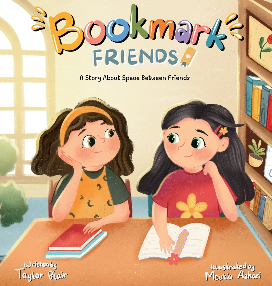 Bookmark Friends: A Story About Space Between Friends cover