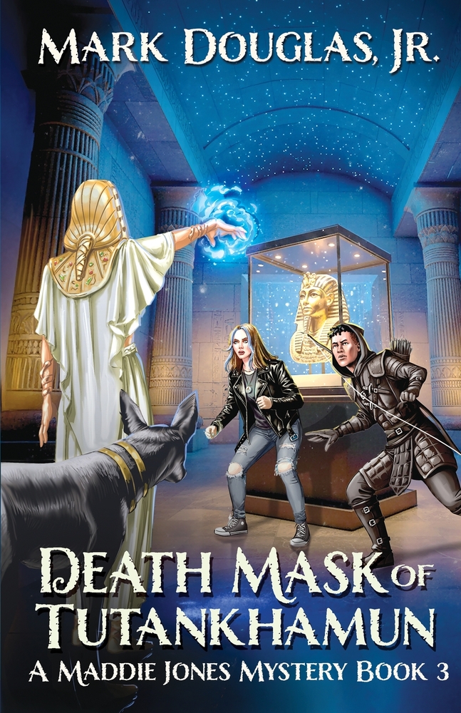 Death Mask of Tutankhamun: A Maddie Jones Mystery, Book 3 cover