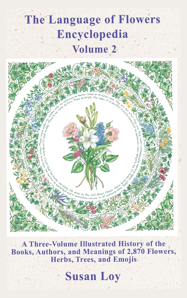 Volume 2: Roots of the Language of Flowers, Sources of Flower Symbolism, Nineteenth-Century books, illustrations, conundrums and other curiosities cover