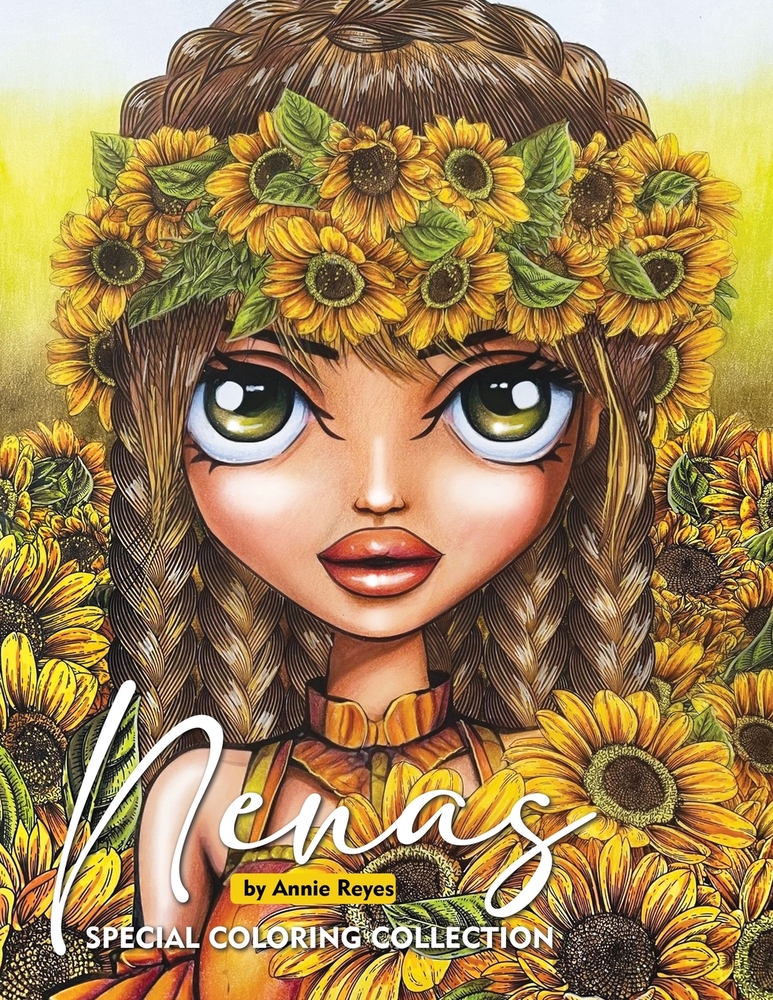 Nenas. Special Coloring Collection. Coloring Book for Relaxation cover