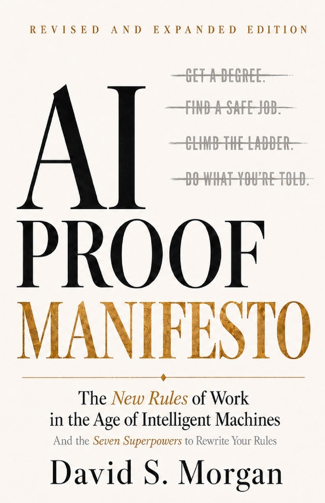 Ai-Proof Manifesto: The New Rules of Work in the Age of Intelligent Machines: The New Rules of Work in the Age of Intelligent Machines cover
