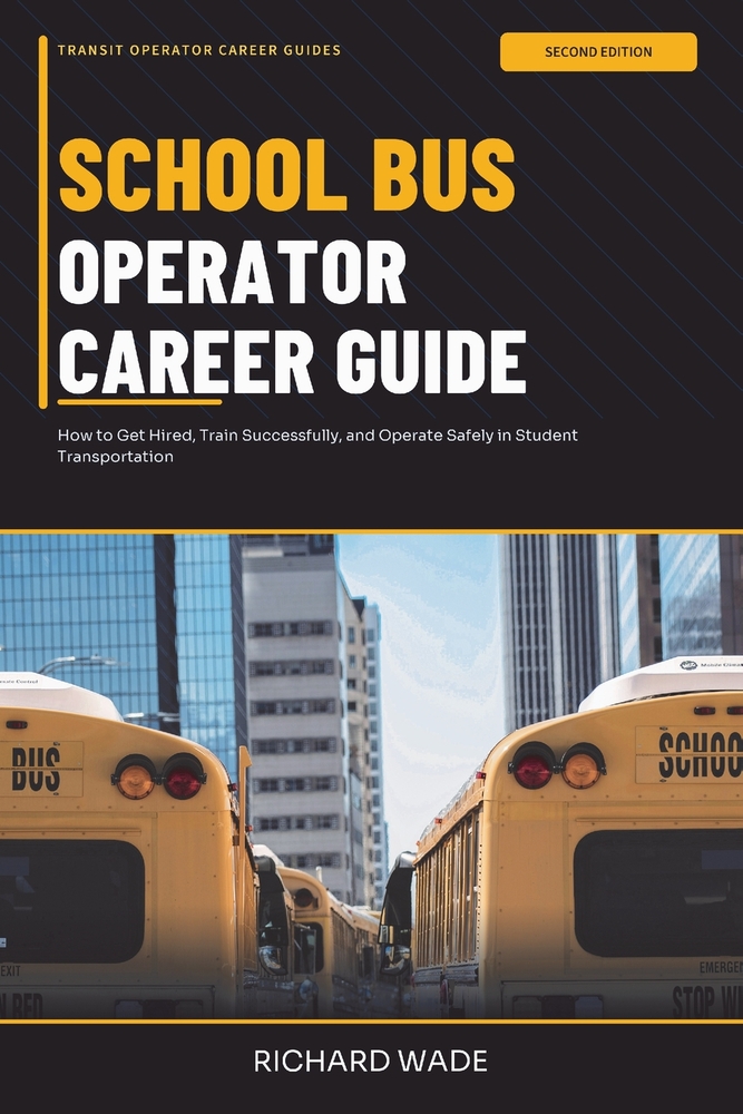 School Bus Operator Career Guide: 2nd Edition: How to Get Hired, Train Successfully, and Operate Safely in Student Transportation cover