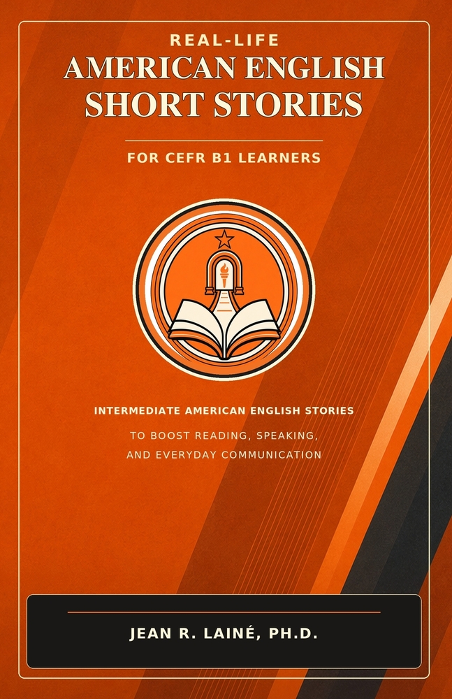 Real-Life American English Short Stories for CEFR B1 Learners: Intermediate American English stories to boost reading, speaking, and everyday communic cover