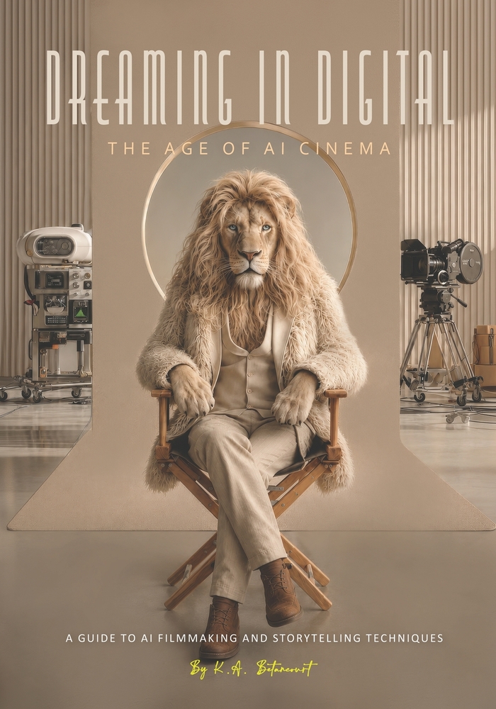 Dreaming in Digital "The Age of AI Cinema": A Guide to AI Filmmaking and Storytelling Techniques cover