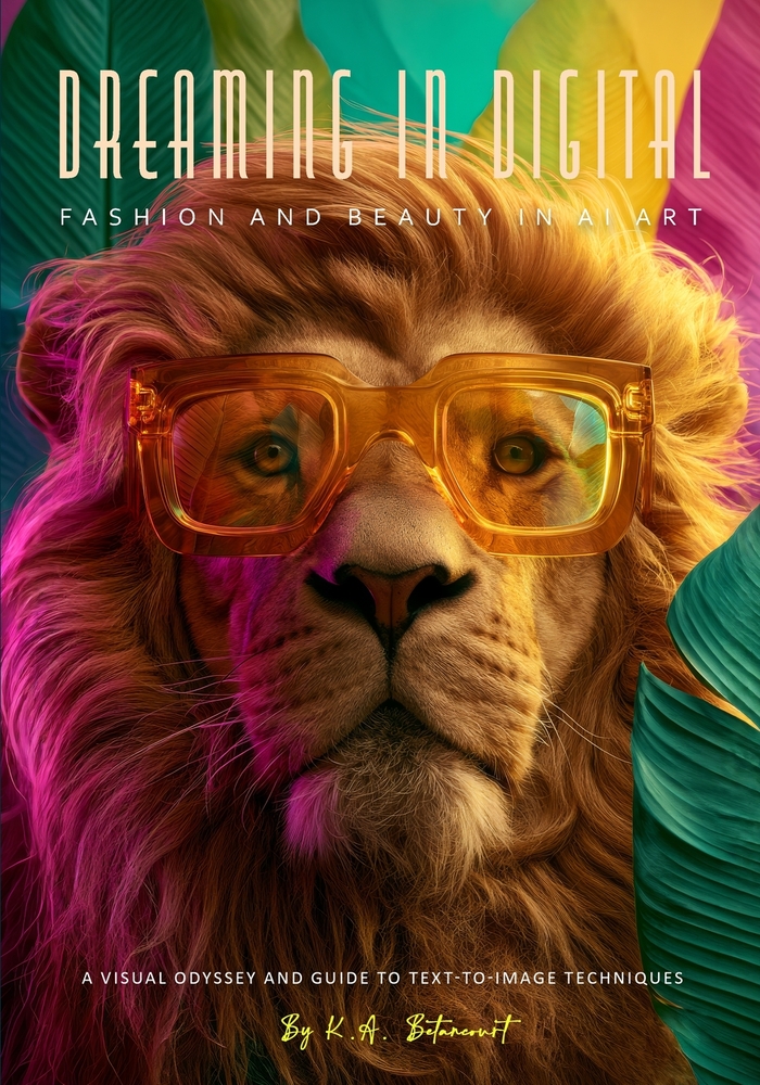 Dreaming in Digital "Fashion and Beauty in AI Art" cover