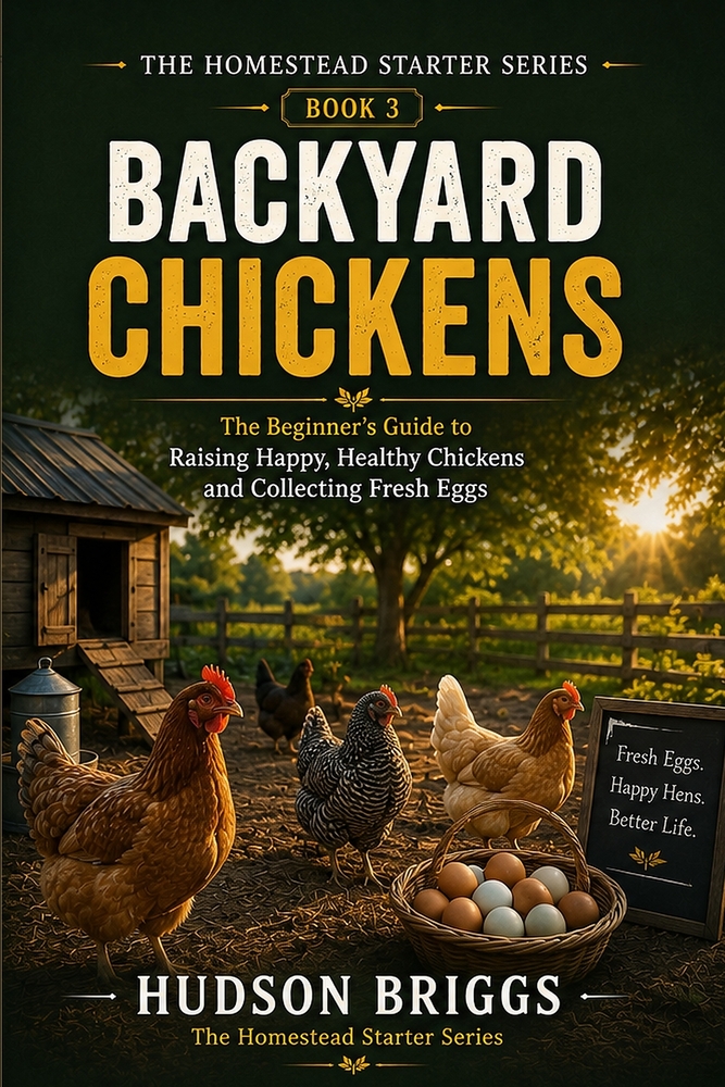 Backyard Chickens: The Complete Beginner's Guide to Raising Healthy Hens for Fresh Eggs and Self-Sufficiency cover