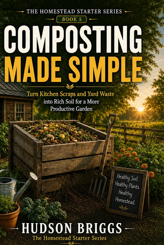 Composting Made Simple: The Complete Beginner's Guide to Turning Scraps and Yard Waste into Rich, Free Soil cover