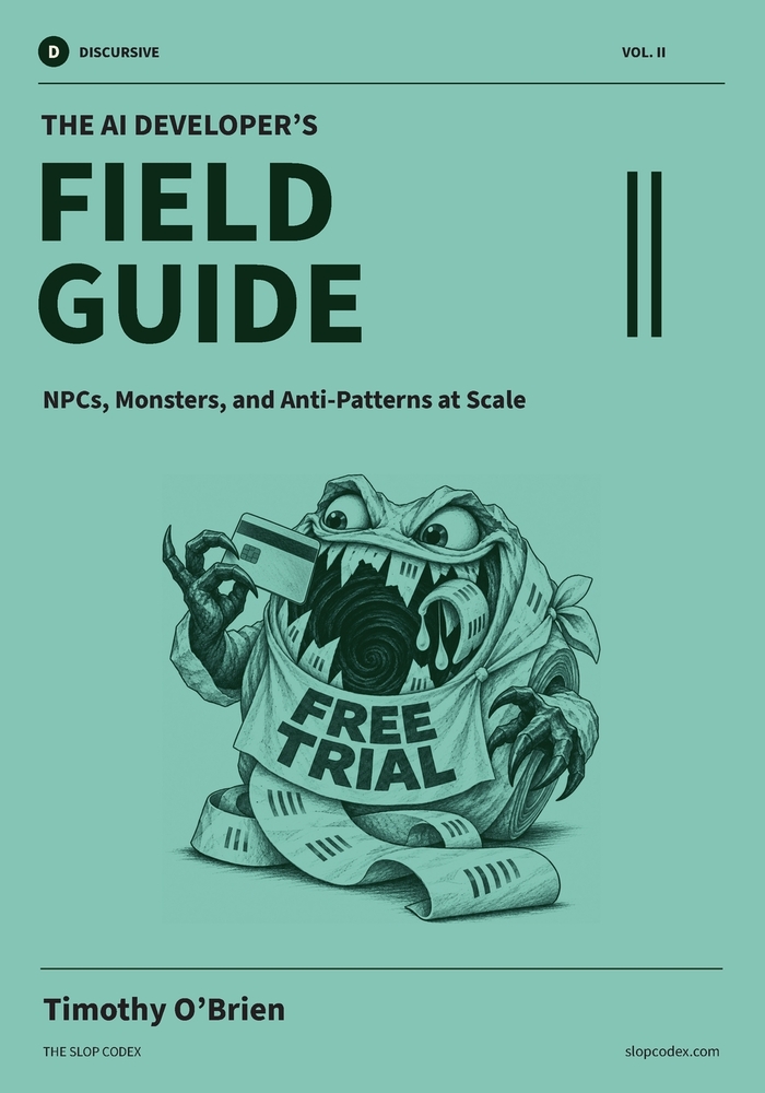 The AI Developer's Field Guide: Classes, Monsters, and Anti-Patterns in AI Coding cover