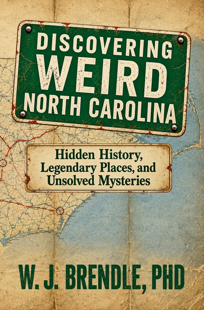 Discovering Weird North Carolina: Hidden History, Legendary Places, and Unsolved Mysteries cover