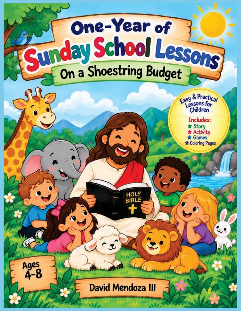 One-Year of Sunday School Lessons: On a Shoestring Budget cover