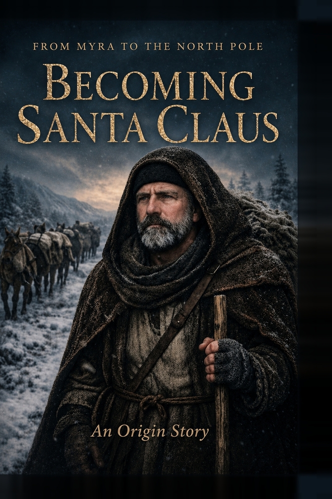 Becoming Santa Claus: An Origin Story cover