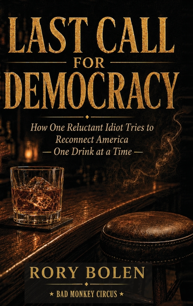 Last Call for Democracy: How One Reluctant Idiot Tries to Reconnect America - One Drink at a Time cover