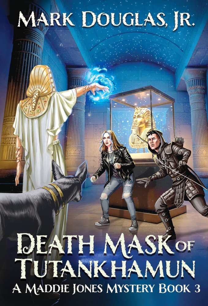 Death Mask of Tutankhamun: A Maddie Jones Mystery, Book 3 cover