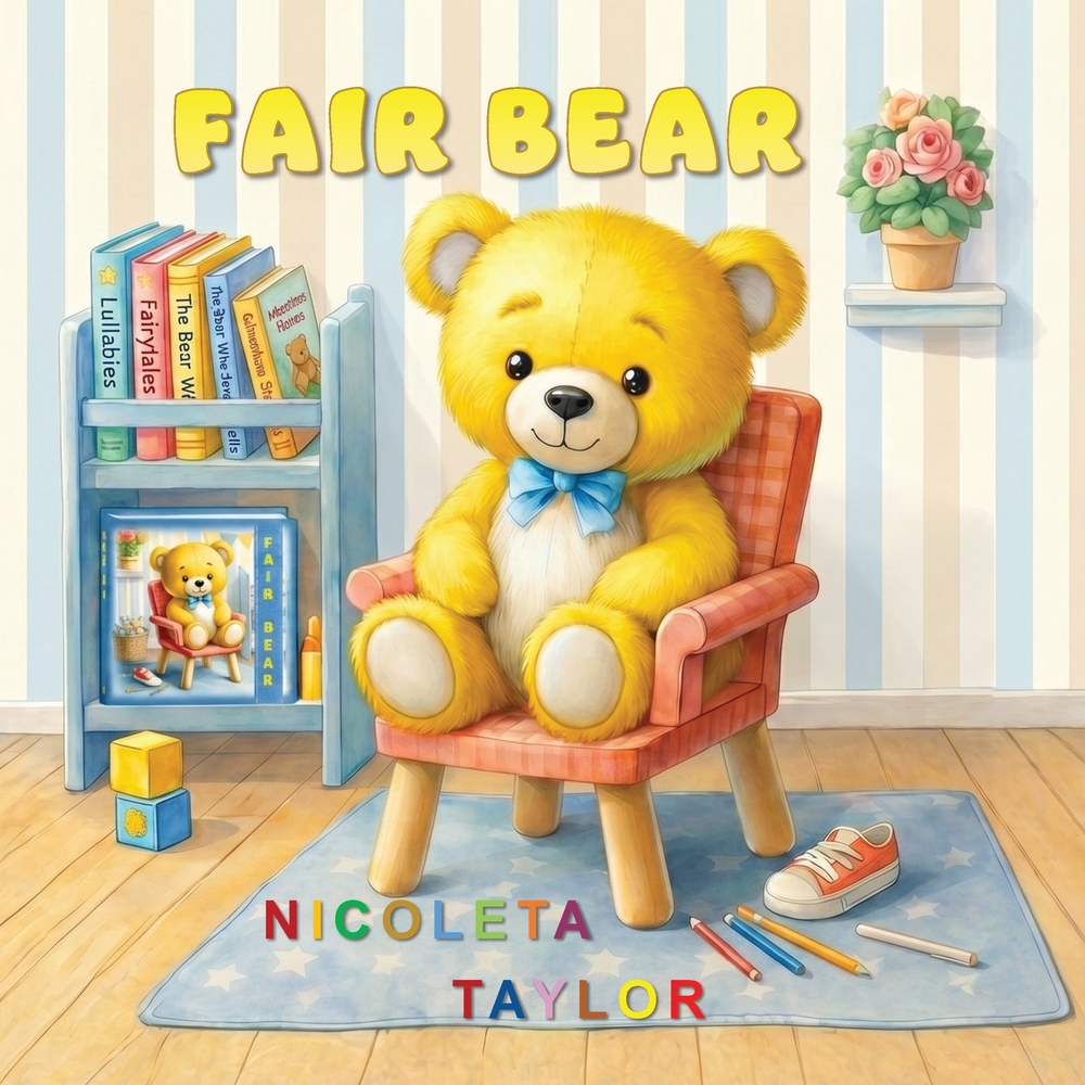 Fair Bear: The Coloring Book cover