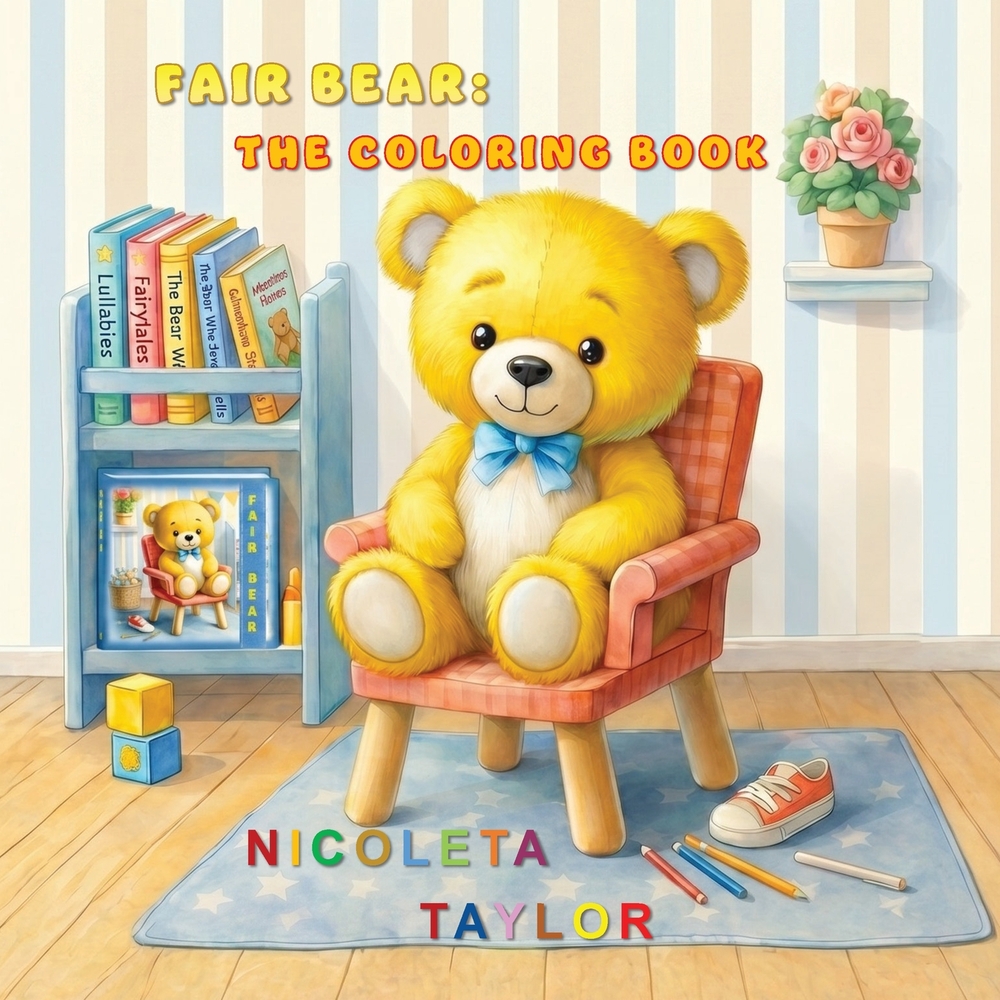 Fair Bear: The Coloring Book cover