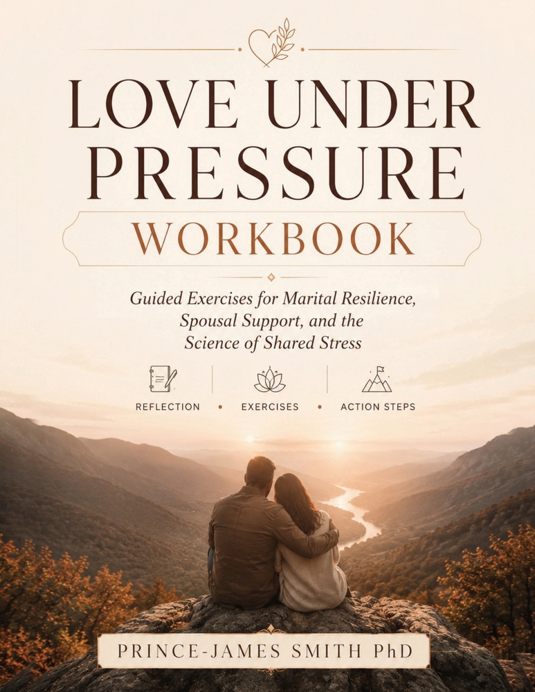 Love Under Pressure Workbook: Guided Exercises for Marital Resilience, Spousal Support, and the Science of Shared Stress cover
