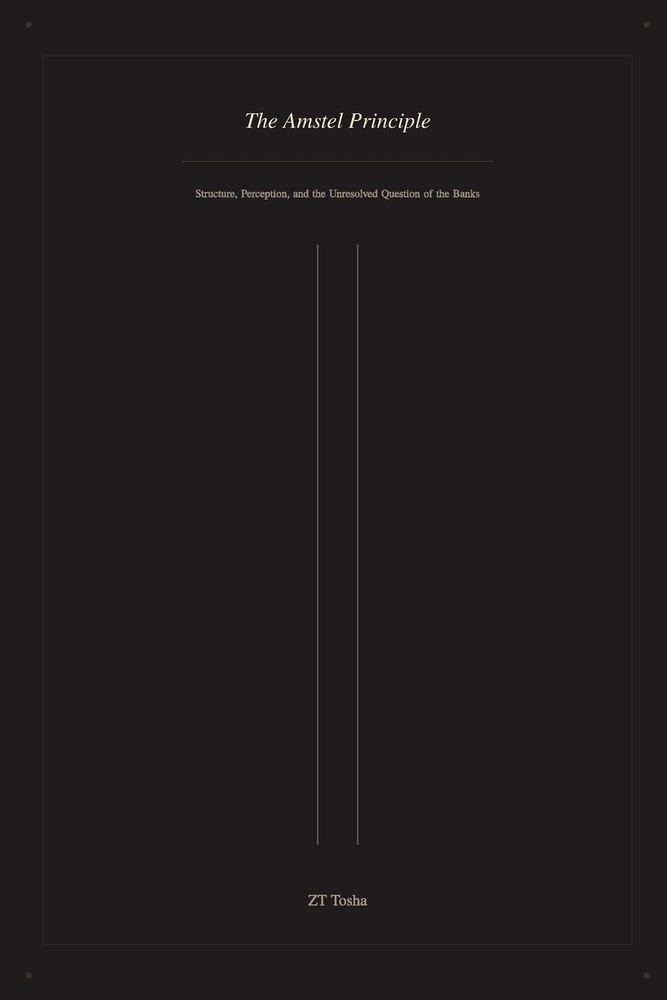 The Amstel Principle: Structure, Perception, and the Unresolved Question of the Banks cover
