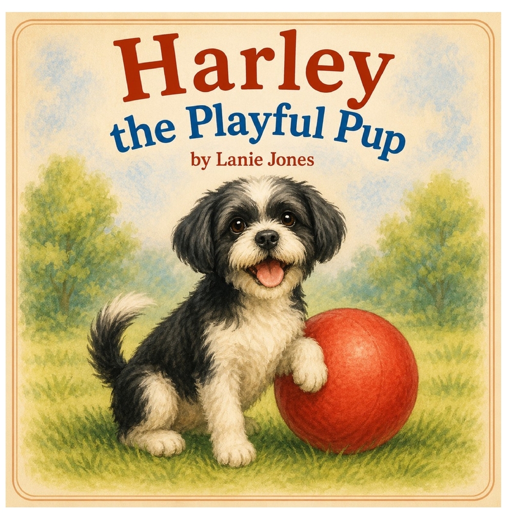 Harley the Playful Pup cover
