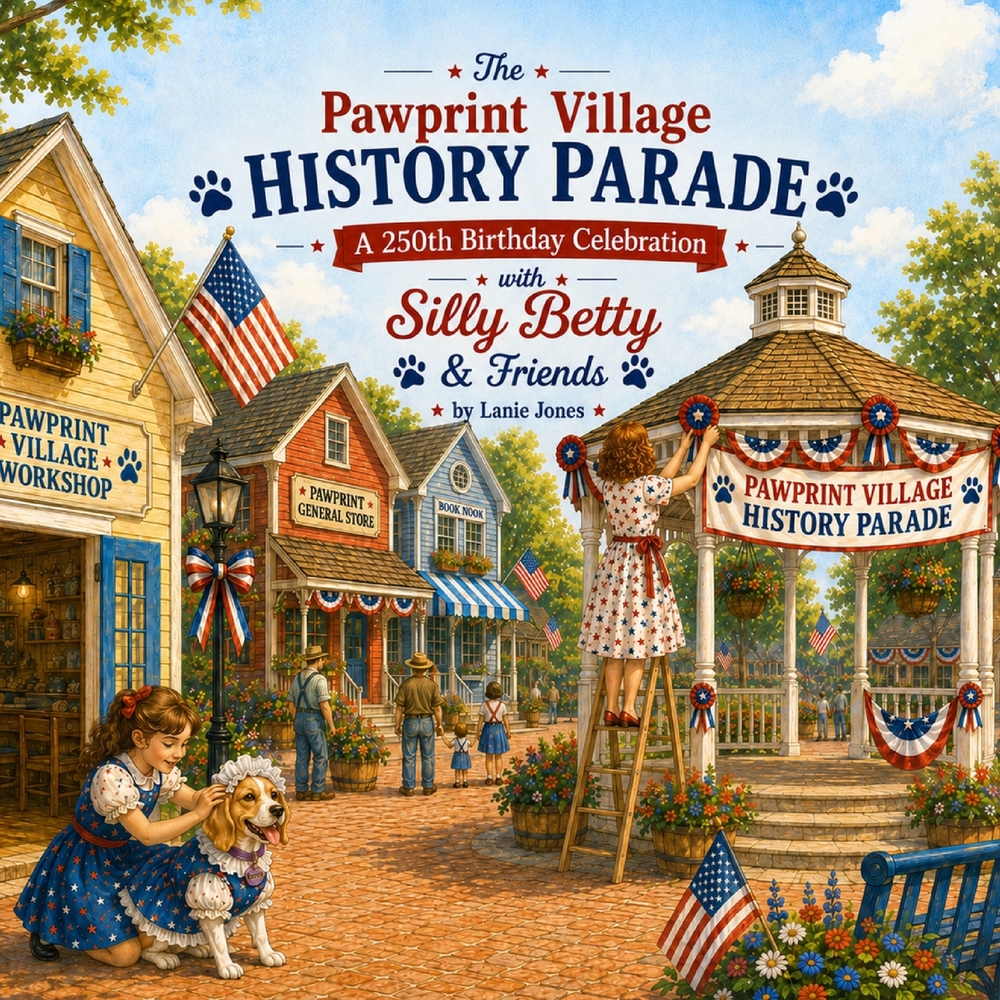 The Pawprint Village History Parade: A 250th Birthday Celebration with Silly Betty & Friends cover