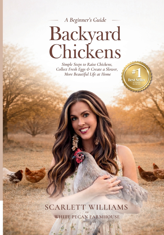 Backyard Chickens: Simple Steps to Raise Chickens, Collect Fresh Eggs & Create a Slower, More Beautiful Life At Home cover