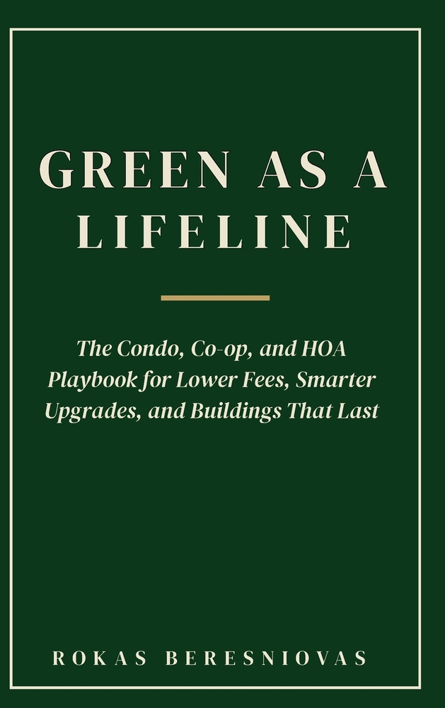 Green as a Lifeline: The Condo, Co-Op, and HOA Playbook for Lower Fees, Smarter Upgrades, and Buildings That Last cover