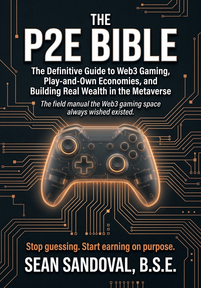 The P2E Bible: The Definitive Guide to Web3 Gaming, Play-and-Own Economies, and Building Real Wealth in the Metaverse cover