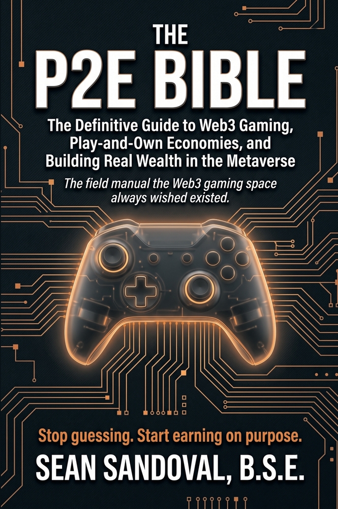 The P2E Bible: The Definitive Guide to Web3 Gaming, Play-and-Own Economies, and Building Real Wealth in the Metaverse cover