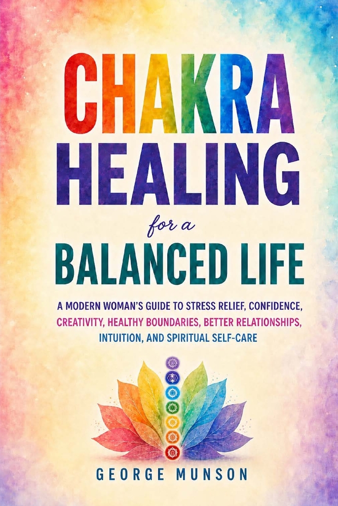 Chakra Healing for a Balanced Life: A Modern Woman's Guide to Stress Relief, Confidence, Creativity, Healthy Boundaries, Better Relationships, Intuiti cover