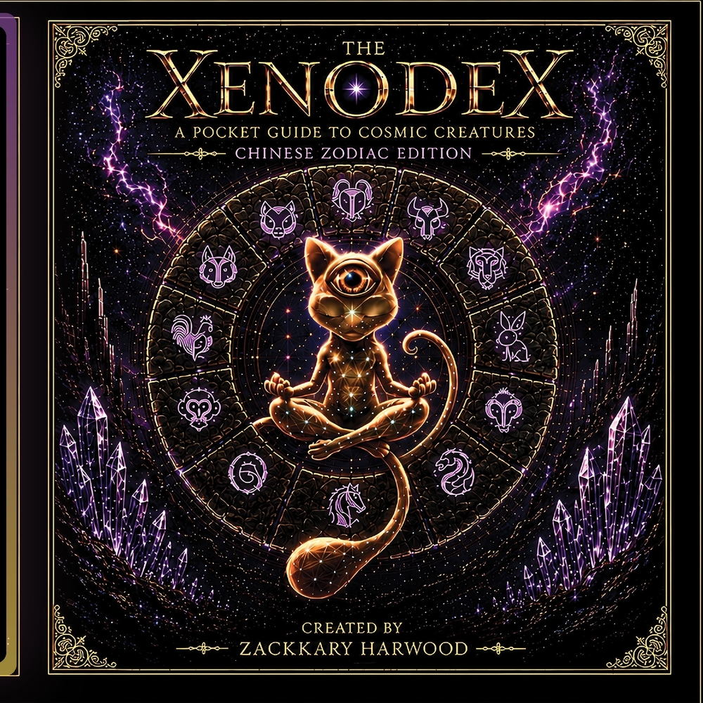 The Xenodex: A Pocket Guide to Cosmic Creatures: Chinese Zodiac Edition cover