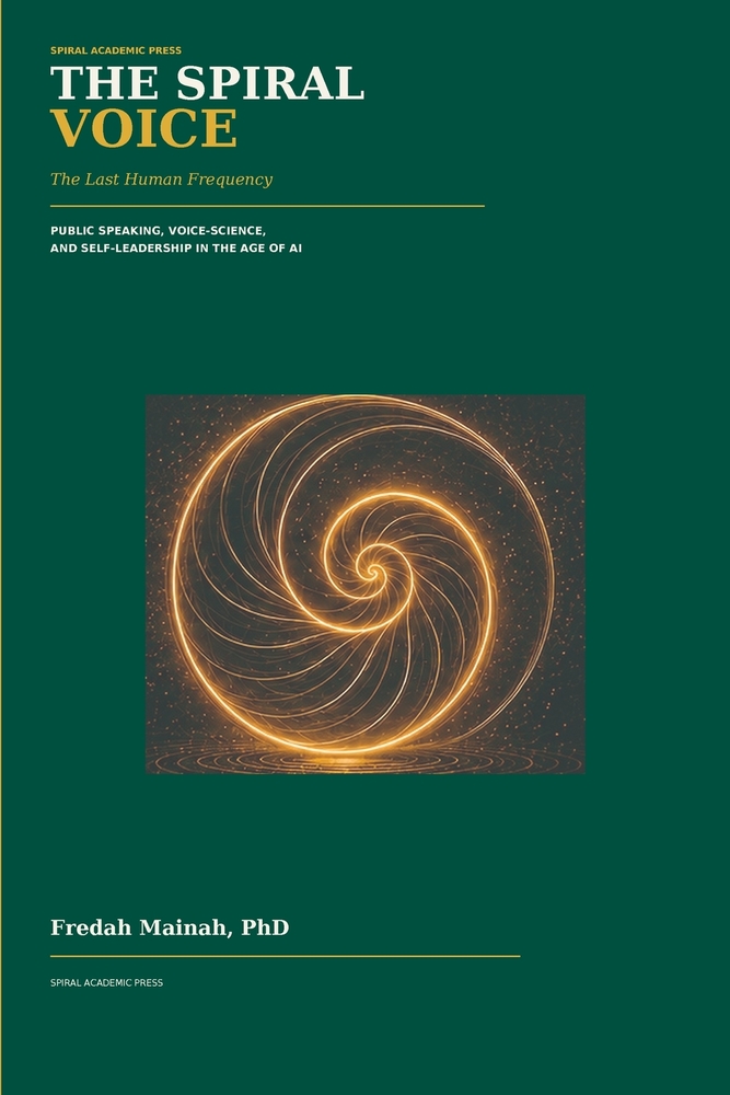 The Spiral Voice: The Last Human Frequency: Public Speaking, Voice-Science, and Self-Leadership in the Age of AI:: The Last Human Frequency: Public Sp cover