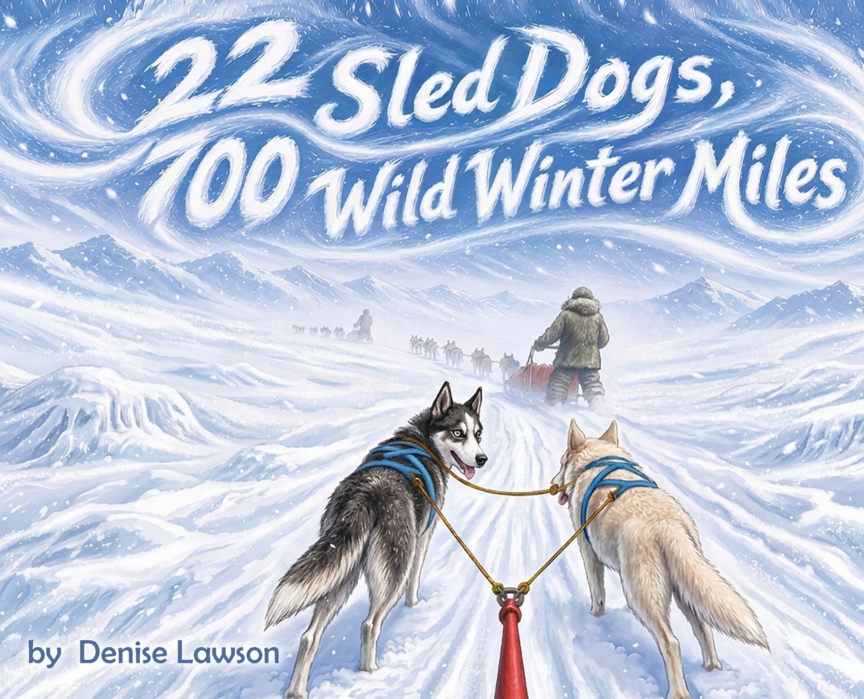 22 Sled Dogs, 700 Wild Winter Miles cover