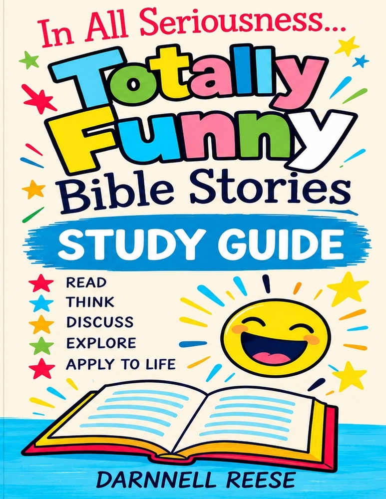 In All Seriousness... Totally Funny Bible Stories Study Guide cover