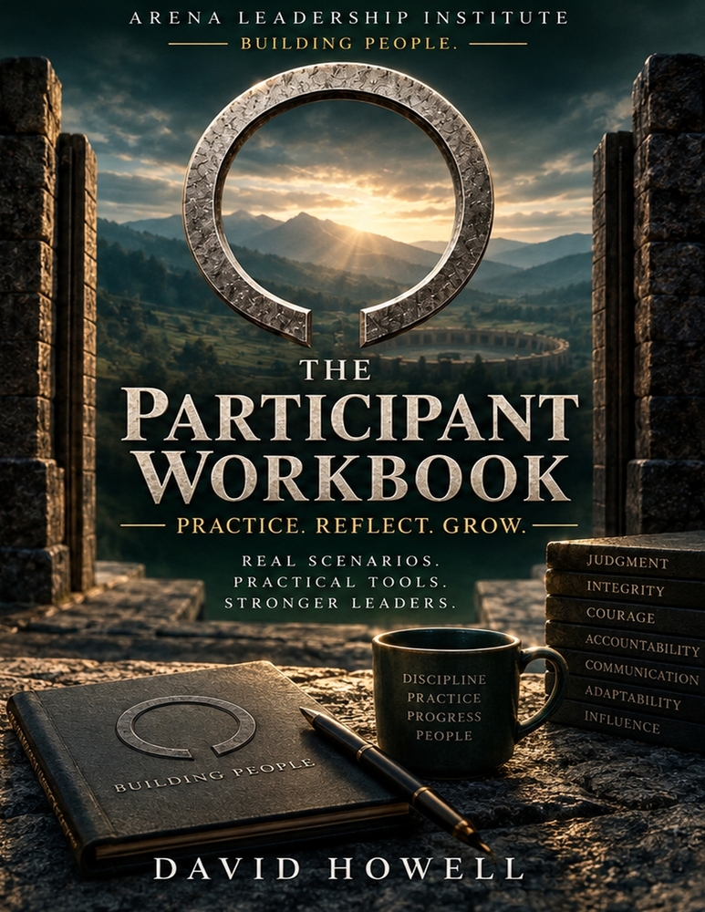 Arena Leadership Participant Workbook: Reflection, Practice, and Application for Building People cover