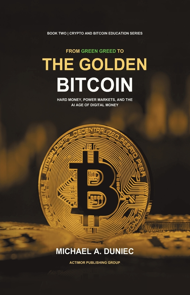 The Golden Bitcoin: Hard Money, Power Markets, and the AI Age of Digital Money cover