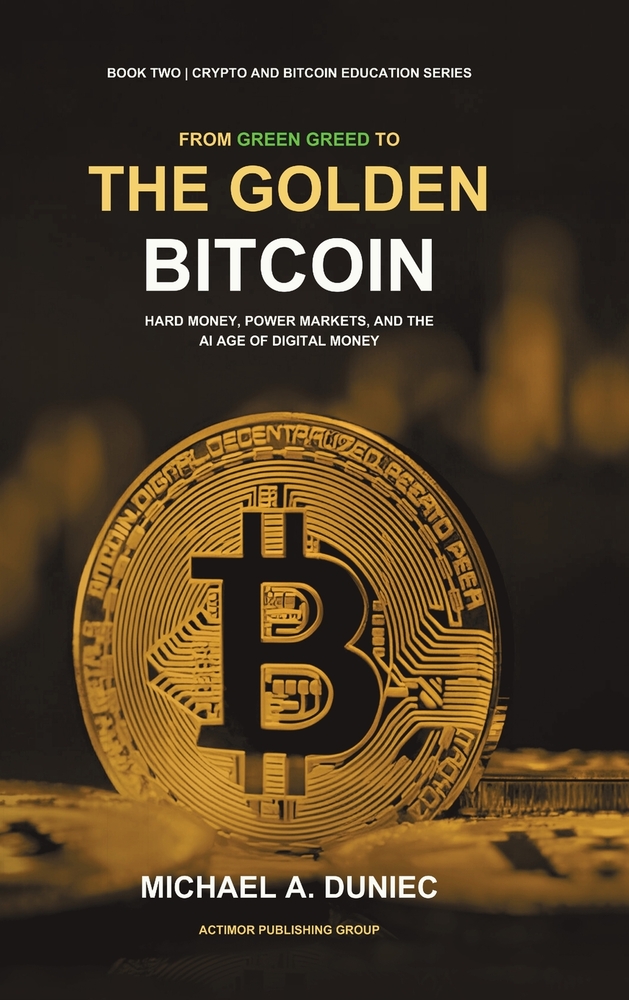 The Golden Bitcoin: Hard Money, Power Markets, and the AI Age of Digital Money cover