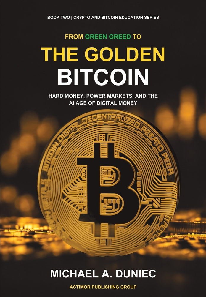 The Golden Bitcoin: Hard Money, Power Markets, and the AI Age of Digital Money cover