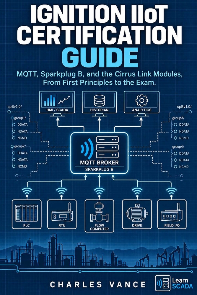 Ignition IIoT Certification Guide: MQTT, Sparkplug B, and the Cirrus Link Modules, From First Principles to the Exam cover