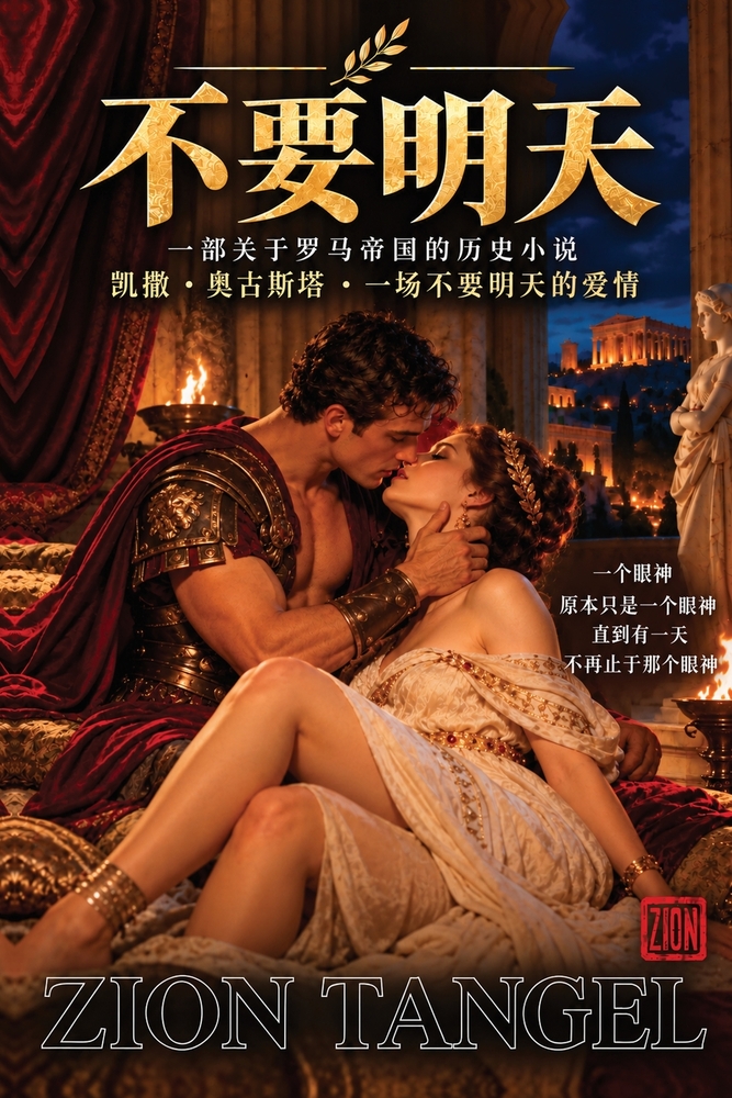 No Tomorrow/不要明天: 羅馬帝國歷史小說/凱撒・奧古 cover