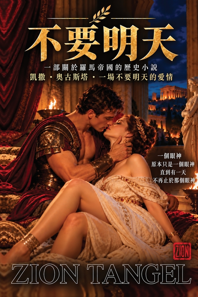 No Tomorrow/不要明天: 羅馬帝國歷史小說/凱撒・奧古 cover
